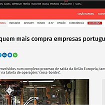Espanhis so quem mais compra empresas portuguesas